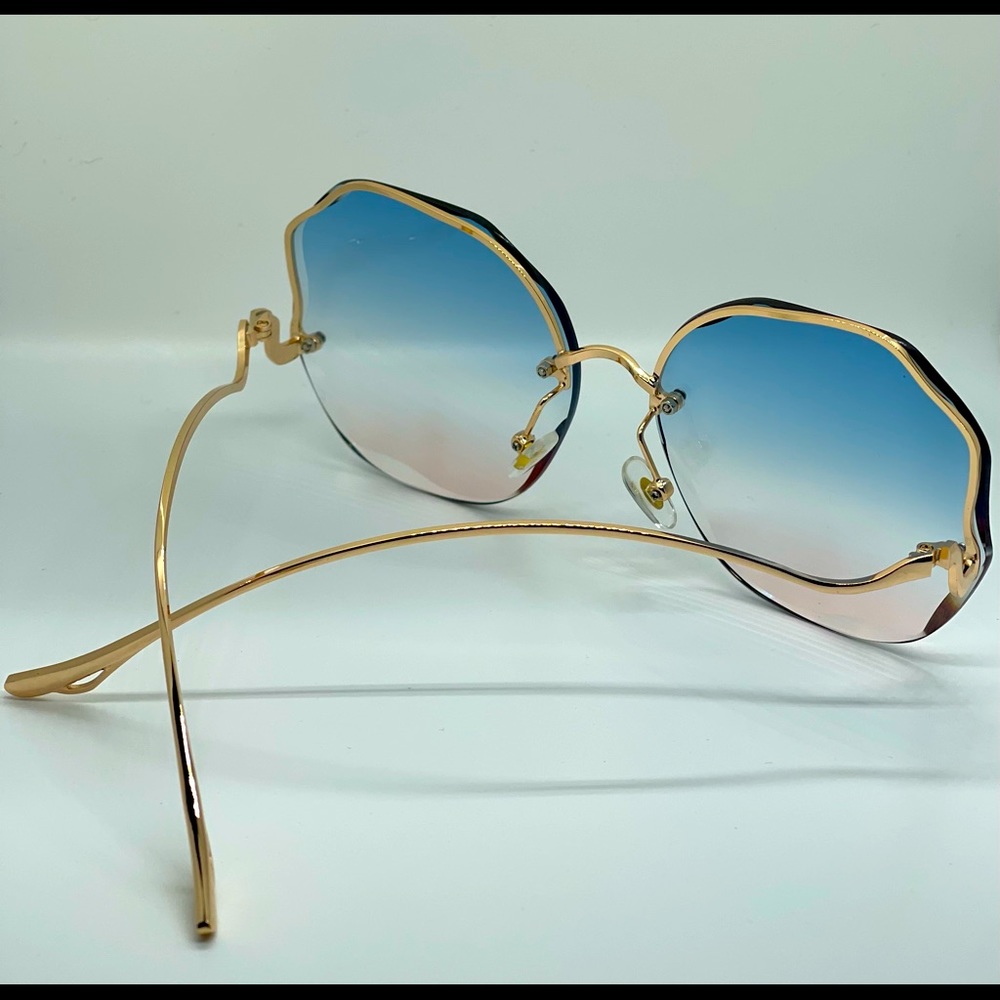 New! Women Rimless, Sunglasses.